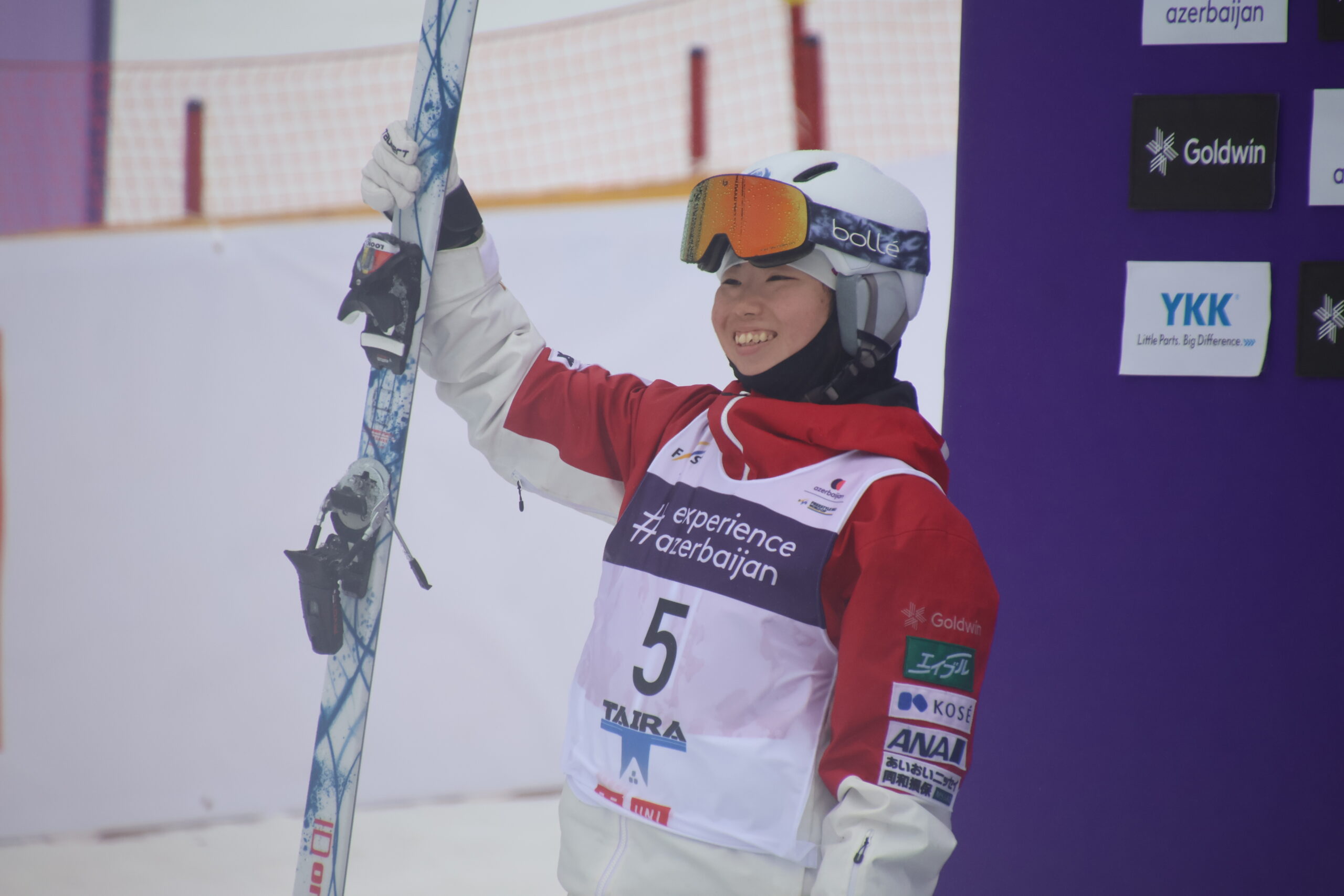 【速報】FISフリースタイルスキーワールドカップ富山大会 冨髙日向子選手（多摩大学スキークラブ）自己最高位2位表彰台！